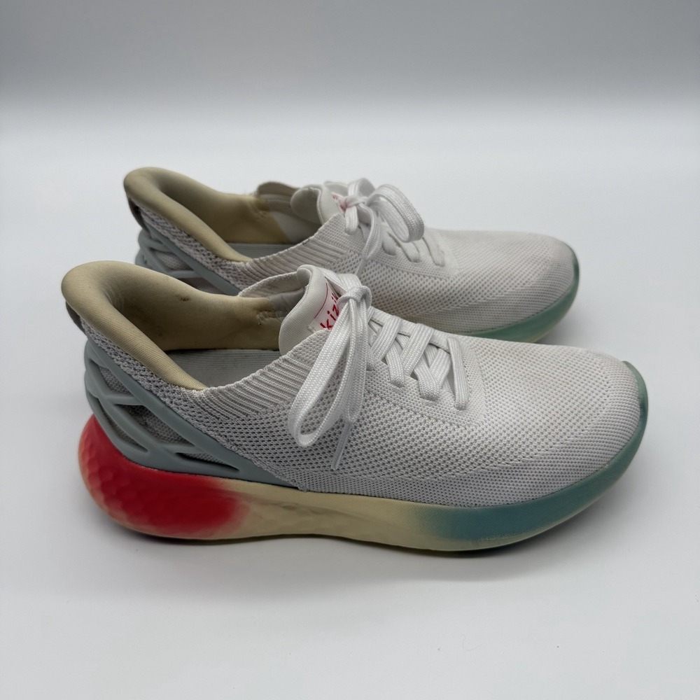 Kizik Sunrise Athens Sneakers Mens 5.5 Women 7 Unisex Hands Free Slip On Shoes